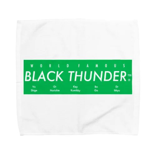 BLACK THUNDER Towel Handkerchief