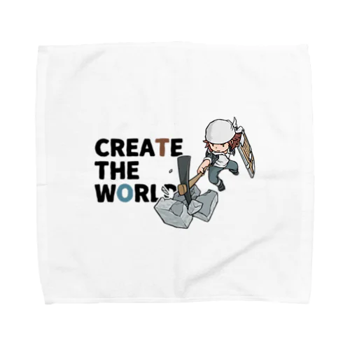 CREATE THE WORLD タオルハンカチ