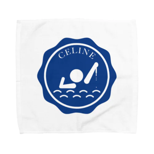 パ紋No.3521 CELINE  Towel Handkerchief