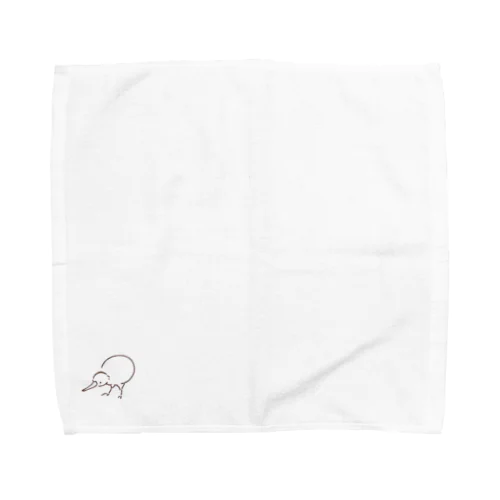 モノクロキウイーくん Towel Handkerchief