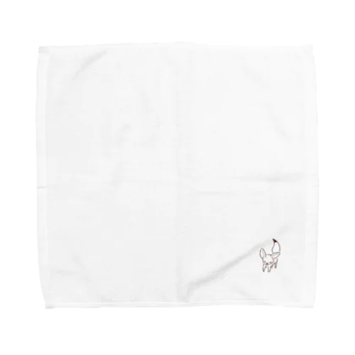 モノクロフェネックくん Towel Handkerchief