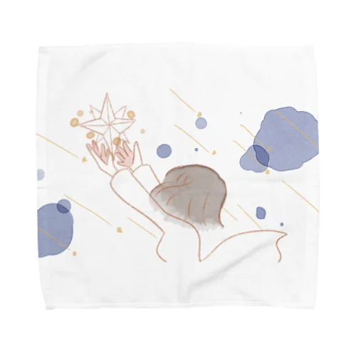 Starry Sky Towel Handkerchief