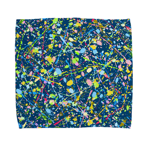 PAINT_C4DB Towel Handkerchief