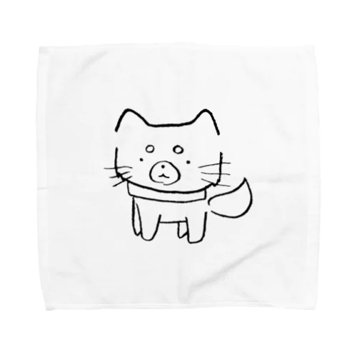 まめ Towel Handkerchief