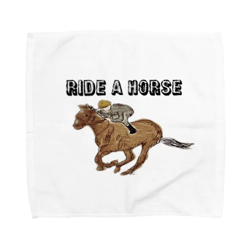 ride a horse Towel Handkerchief