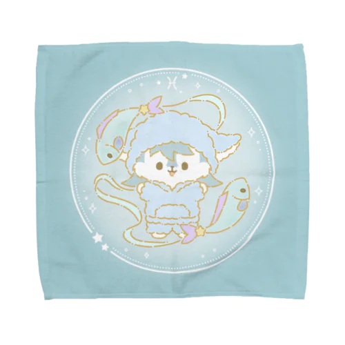 オリキャラ×星座　魚座 Towel Handkerchief