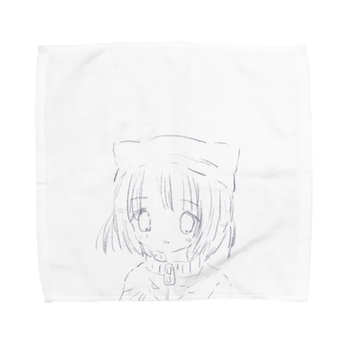 ふわねこ・しんどろ～む Towel Handkerchief