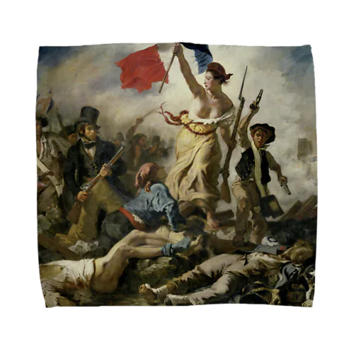 民衆を導く自由の女神 / Liberty Leading the People Towel Handkerchief