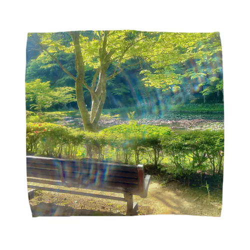 夢のベンチ Towel Handkerchief