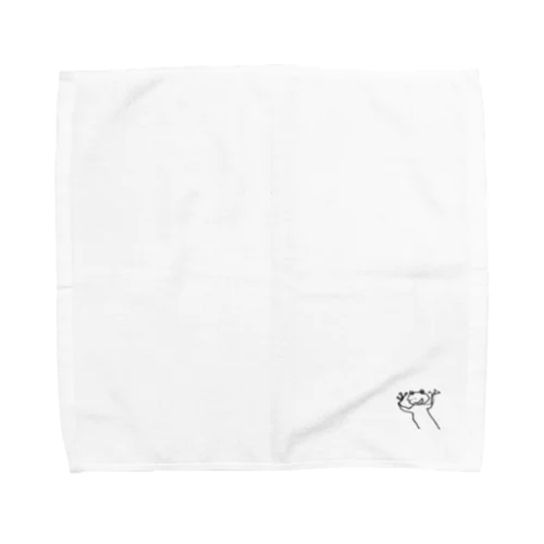 いつでも優しいカエル Towel Handkerchief