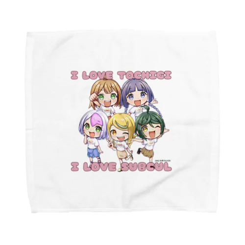 サブカルは栃木を救うんだよ！シリーズ Towel Handkerchief