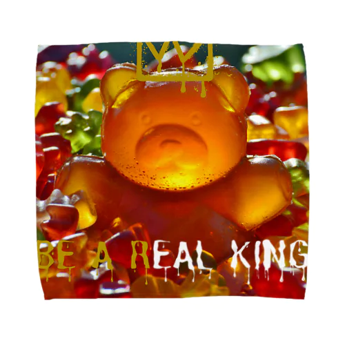 DIP DRIP "King Bear" Series Towel Handkerchief