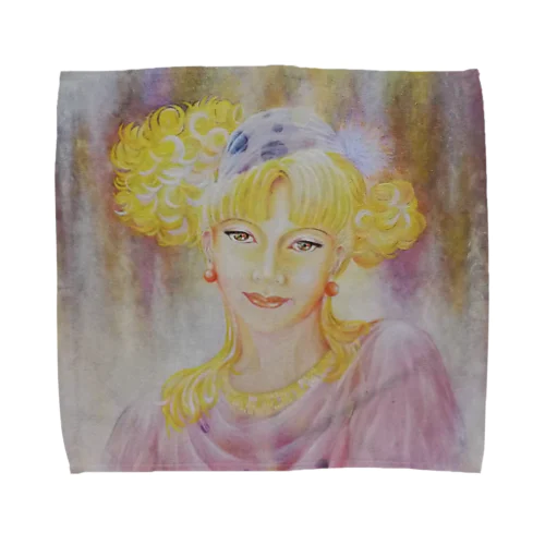 ハッピークラウン3・woman Towel Handkerchief