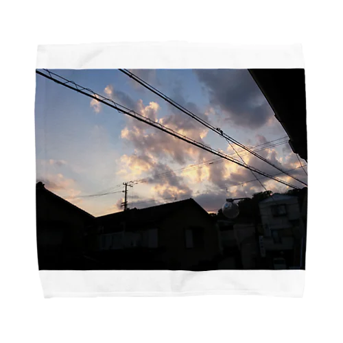 夕暮れ Towel Handkerchief