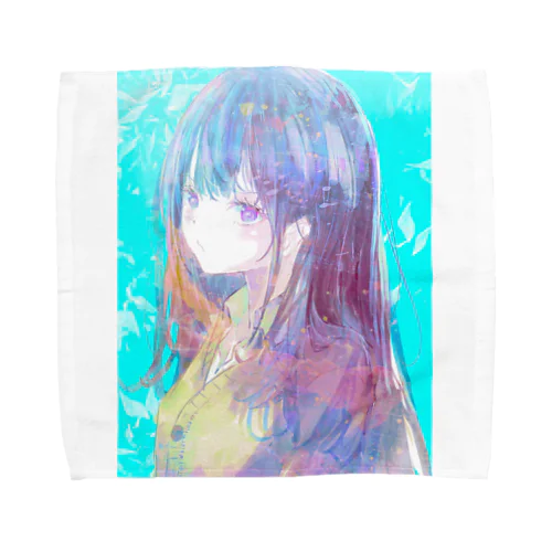 青髪 Towel Handkerchief