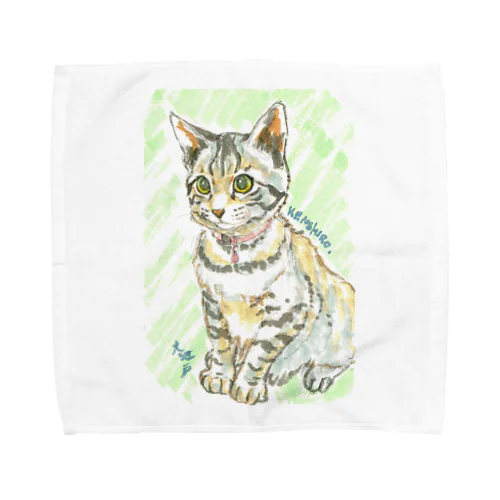 子猫ケンケン Towel Handkerchief