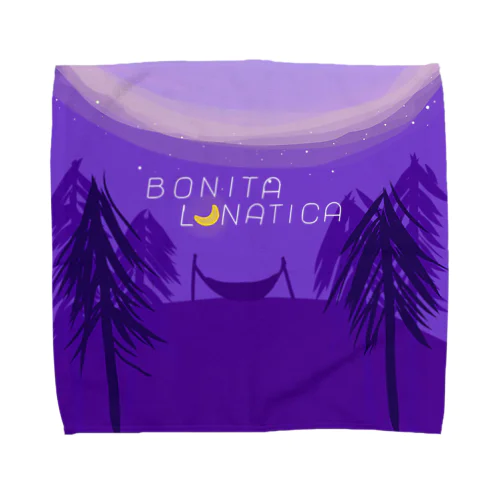 Bonita lunática ロゴ Towel Handkerchief