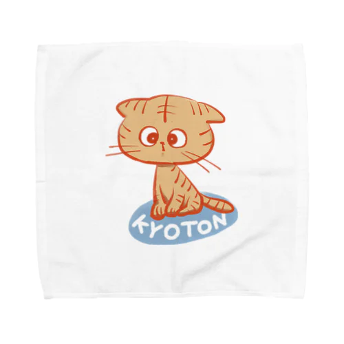 キョトンねこ Towel Handkerchief