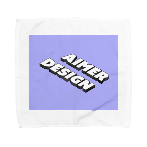 AimerDesign ロゴ Towel Handkerchief