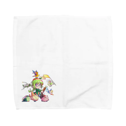 みょともりと仲間たち Towel Handkerchief