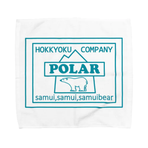 ポーラー(ミント) Towel Handkerchief