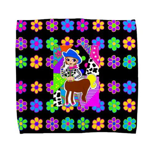 COWGIRL Towel Handkerchief