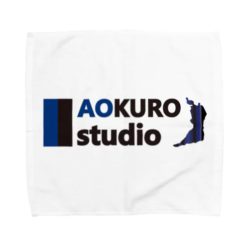 AOKUROstudio BRAND LOGO SERIES タオルハンカチ