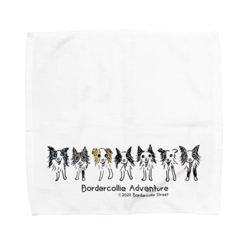 Bordercollie Adventure709 Towel Handkerchief