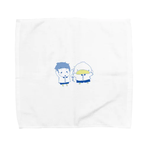 すがもんの朝はねぐせ直しから Towel Handkerchief