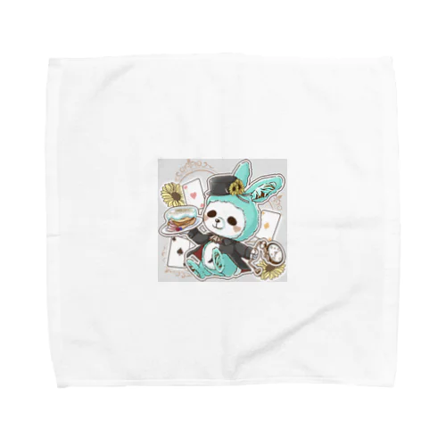 チョコミンパンうさ Towel Handkerchief