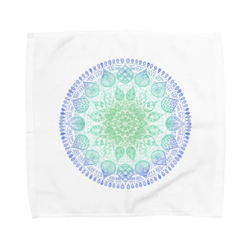 光の曼荼羅　涼風 Towel Handkerchief