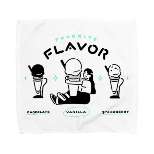 FAVORITE FLAVOR タオルハンカチ