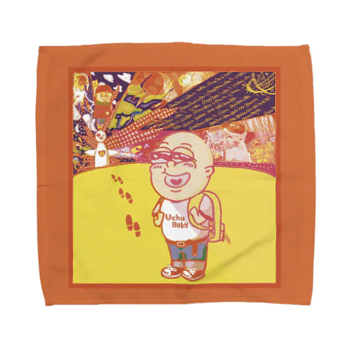 うちゅうべいび〜くん『愛』 Towel Handkerchief