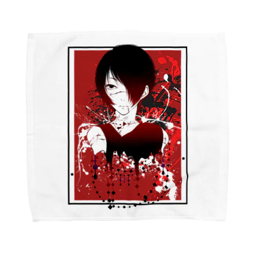 ヴィジュアル系ゾンビ Towel Handkerchief