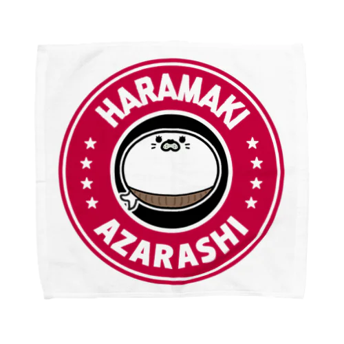 腹巻きアザラシ君(赤) Towel Handkerchief