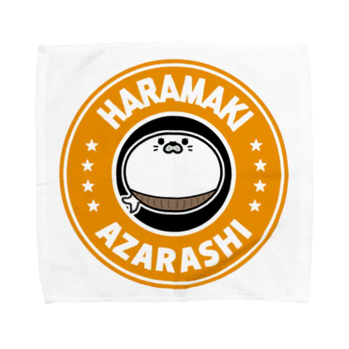 腹巻きアザラシ君(黄) Towel Handkerchief