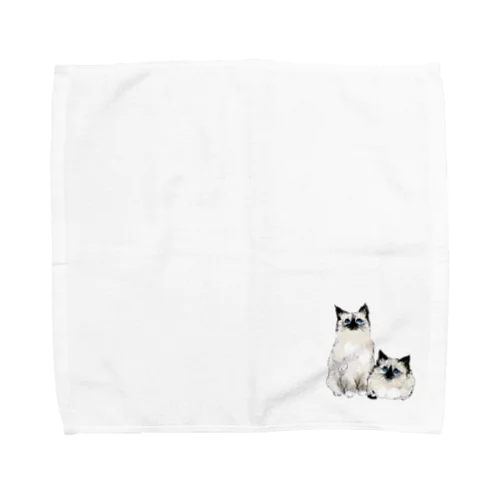 もちもち猫 Towel Handkerchief