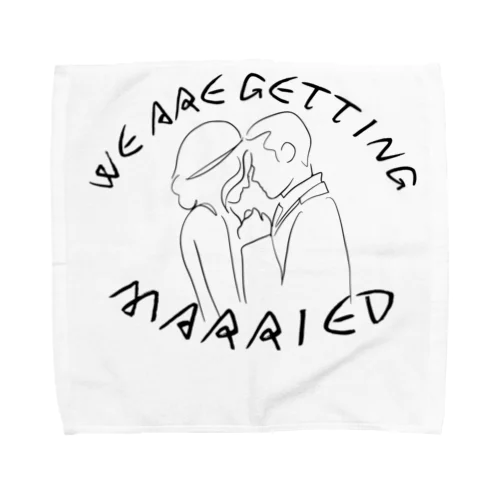 私たち結婚します Towel Handkerchief