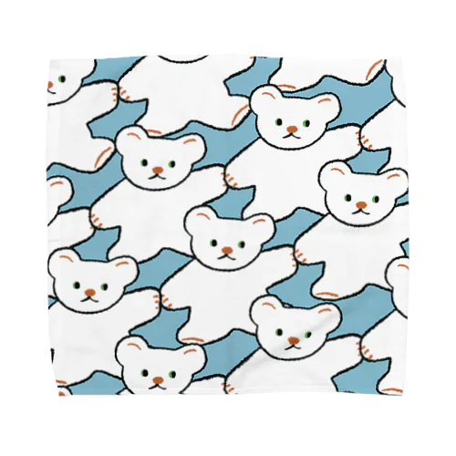 てつなぎくま🧸 Towel Handkerchief