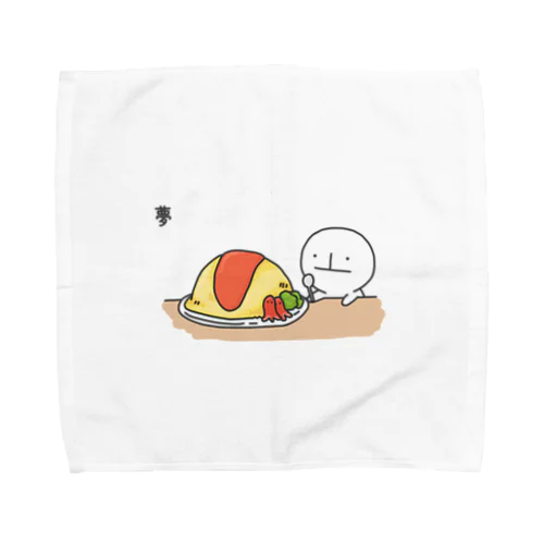 夢すいちょくん Towel Handkerchief