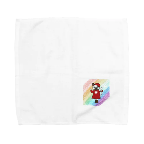 虹のしたのみみちゃん Towel Handkerchief