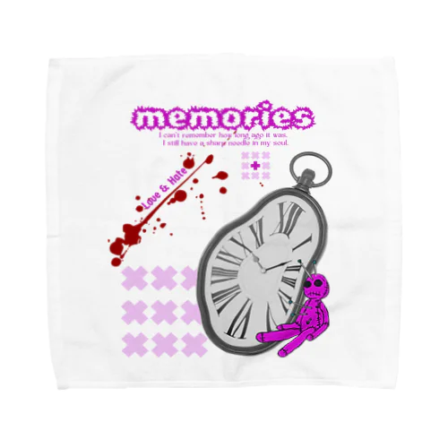 memories Towel Handkerchief