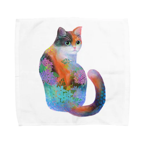 三毛猫 Towel Handkerchief