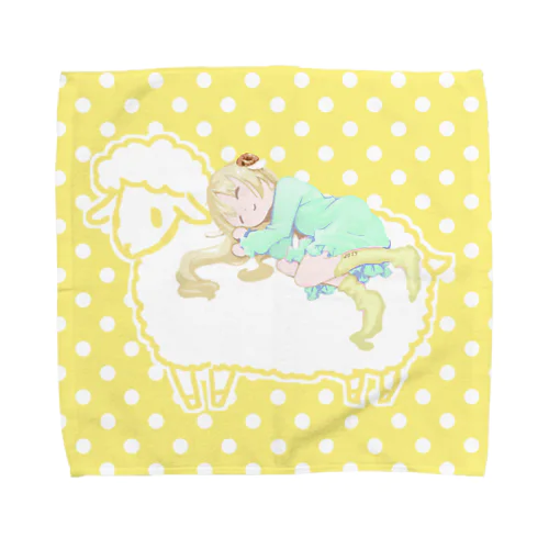 ひつじ Towel Handkerchief