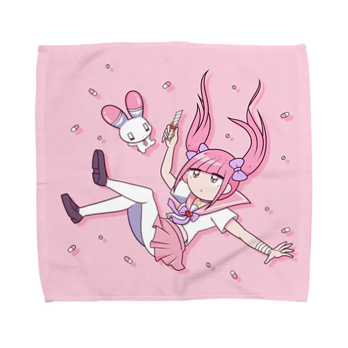 いちごみるくのゆめ Towel Handkerchief