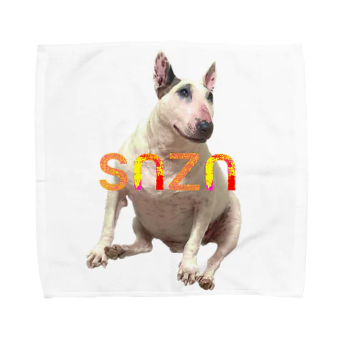 snzn_BullTerrier タオルハンカチ