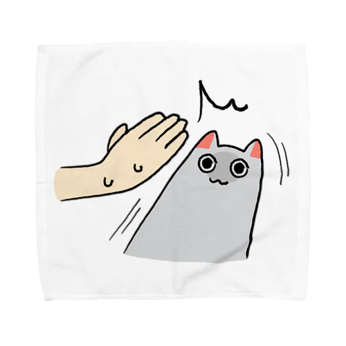 びっくり猫 Towel Handkerchief