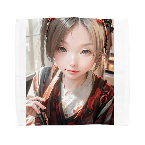 美人女性！ Towel Handkerchief