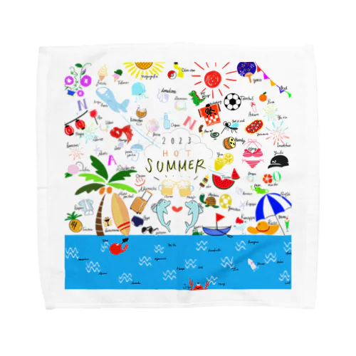 hot summer Towel Handkerchief