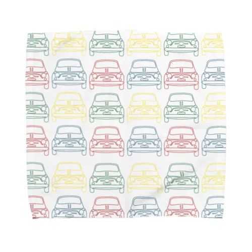 FIAT500 Towel Handkerchief